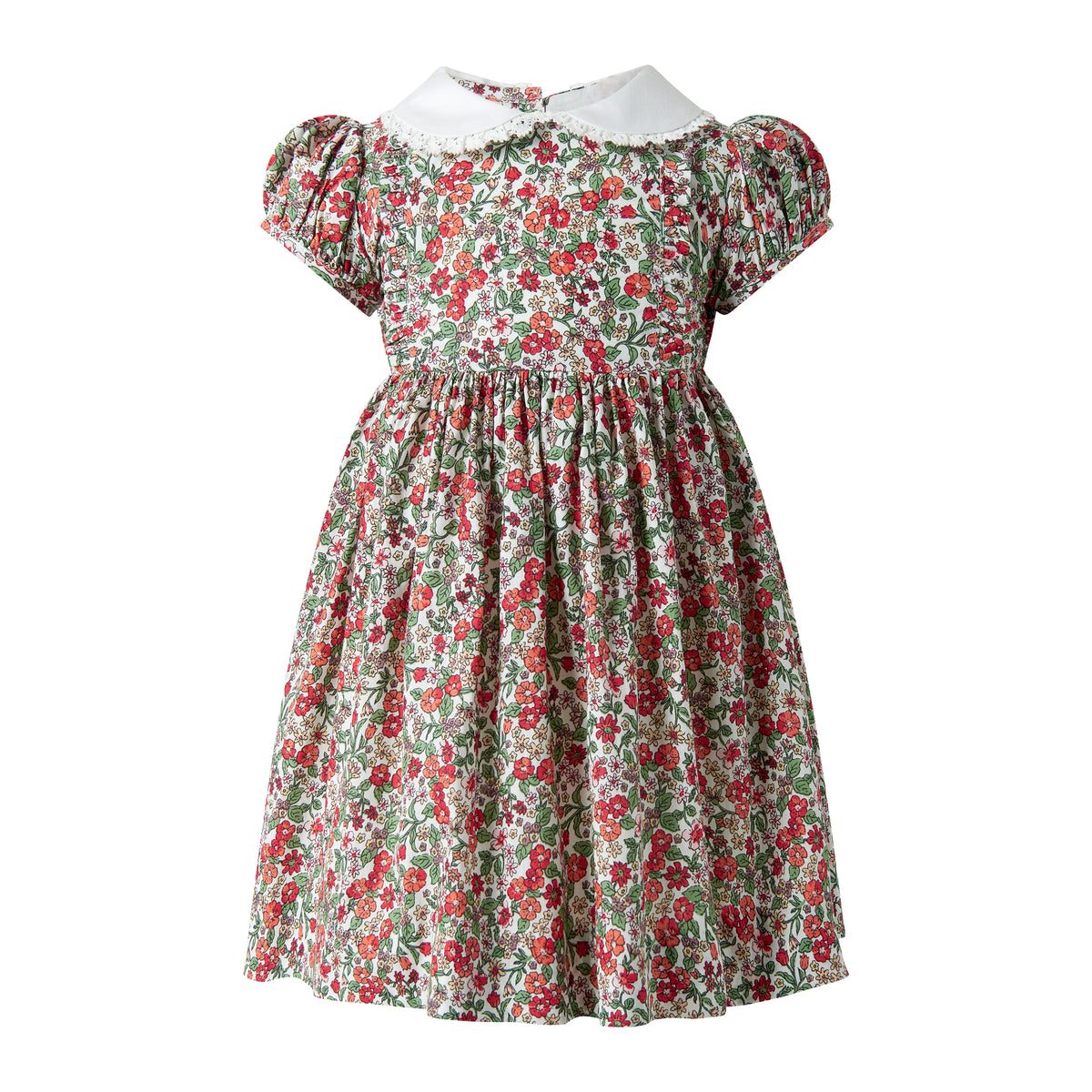 Botanical Frill Front Dress and Bloomers