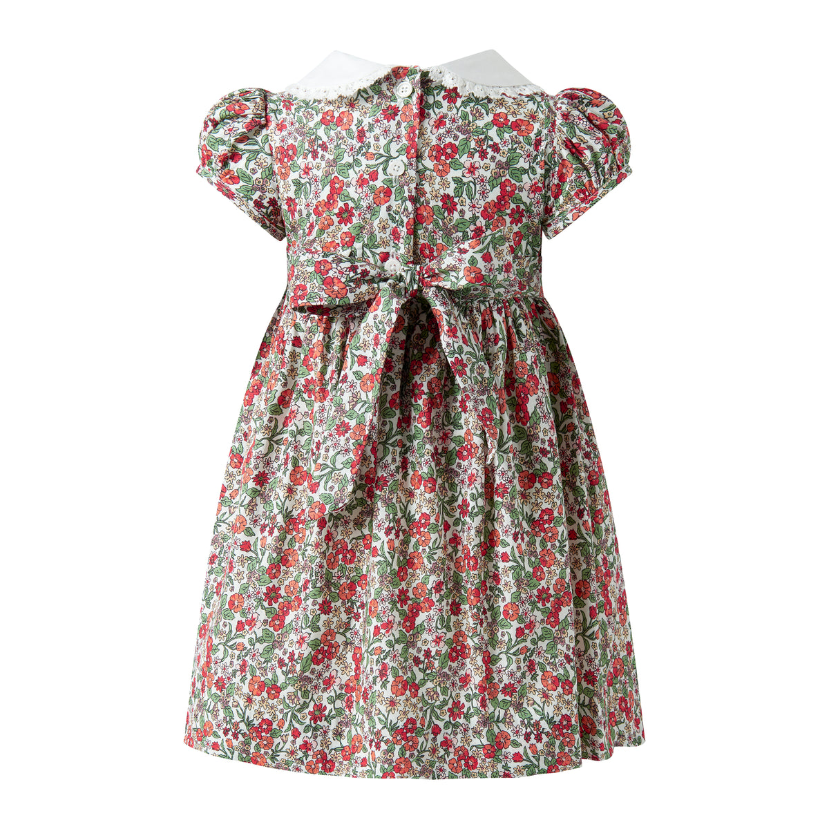 Botanical Frill Front Dress and Bloomers
