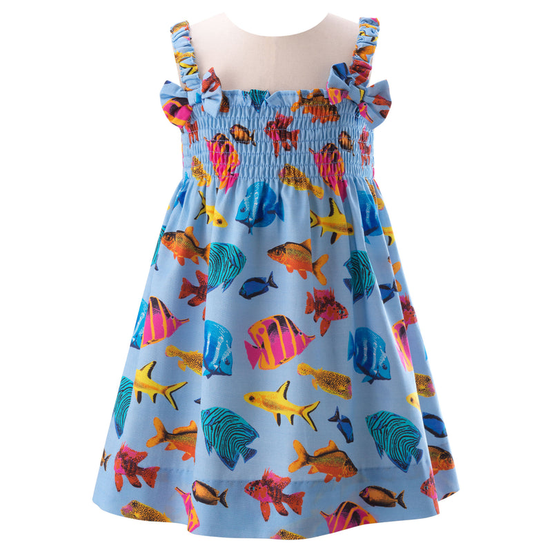 Tropical Fish Sundress & Bloomers