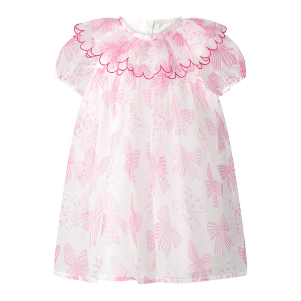 Bow Organza Dress