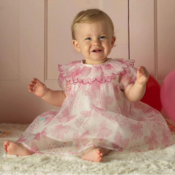 Bow Organza Dress