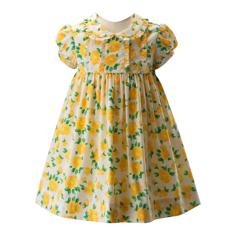 Marigold Frill Dress & Bloomers