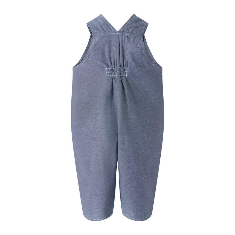 Chambray Dungaree Set