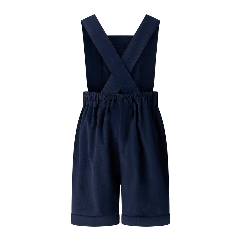 Car Smocked Dungarees