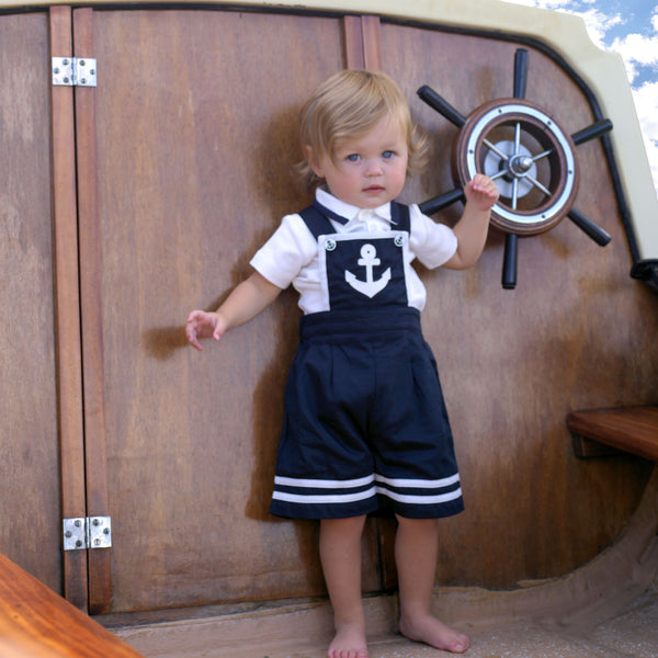 Anchor Two Tone Dungarees