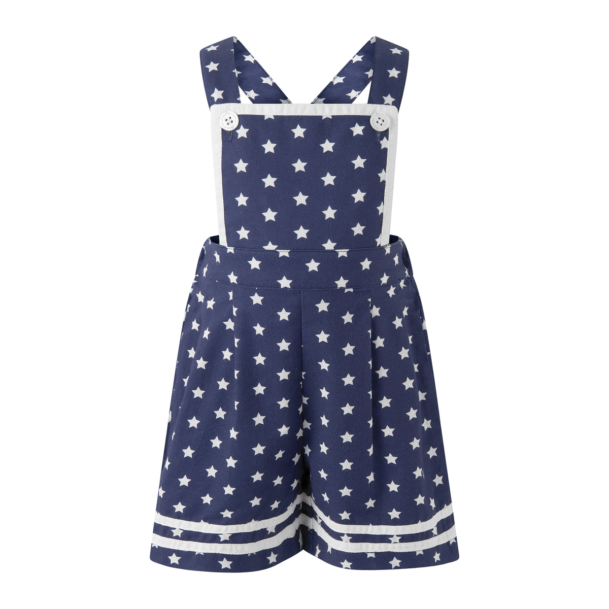 Star Dungarees and Shirt Set