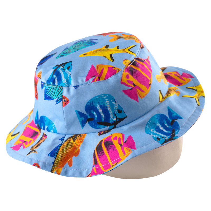 Baby Boy Tropical Fish Sun Hat