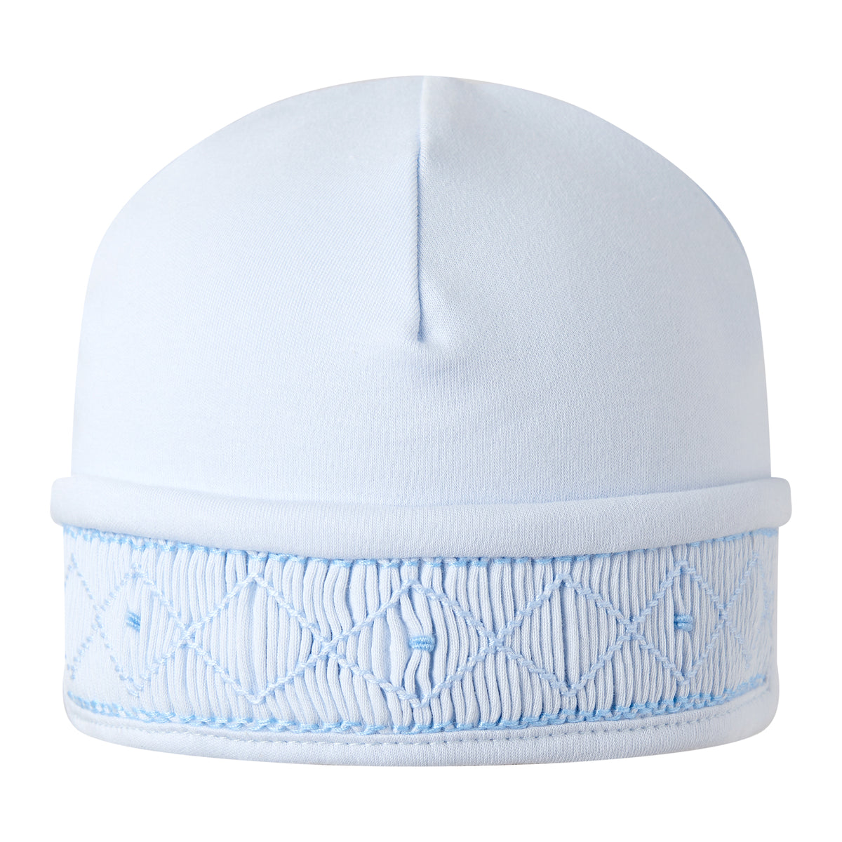 Blue Smocked Hat