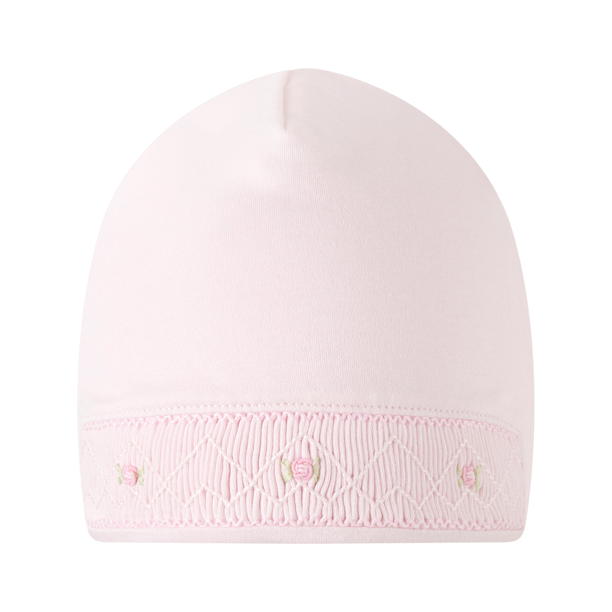 Pink Smocked Hat