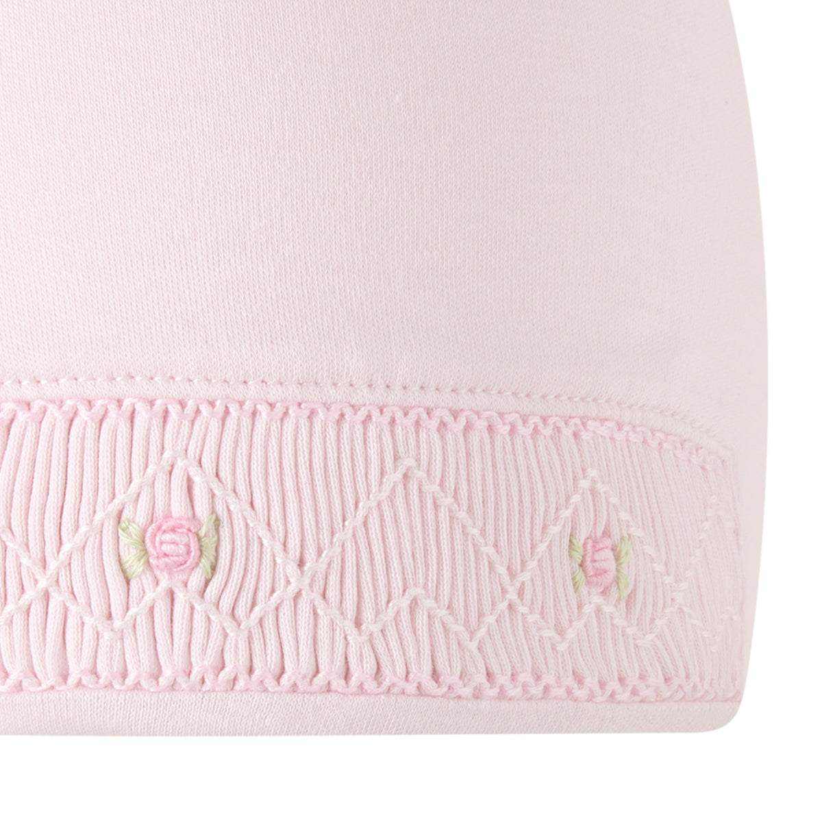 Pink Smocked Hat