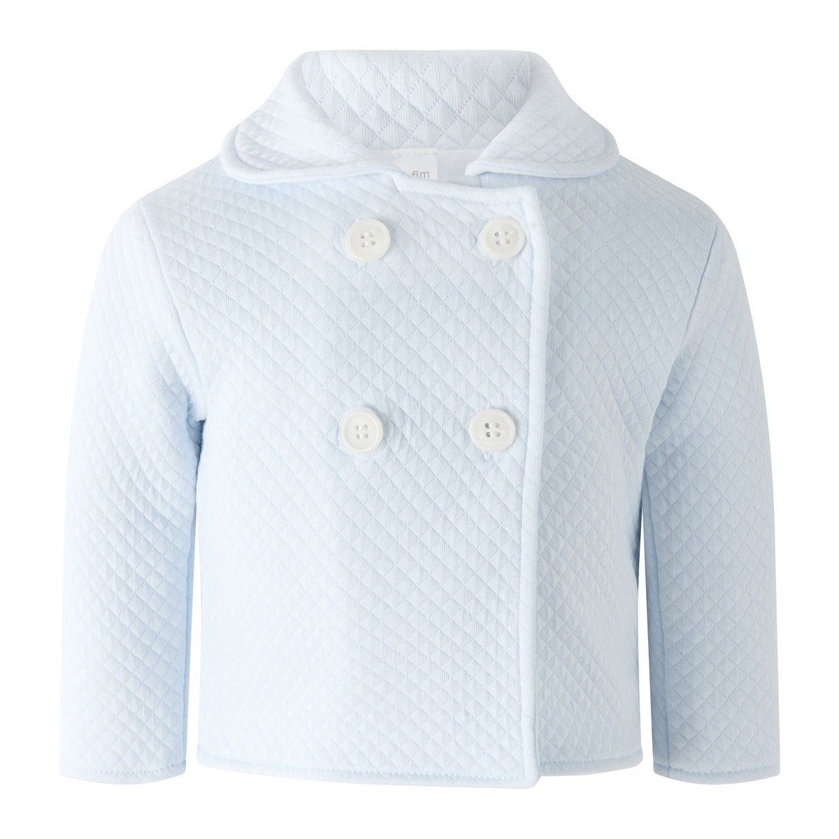 Blue Quilted Jacket