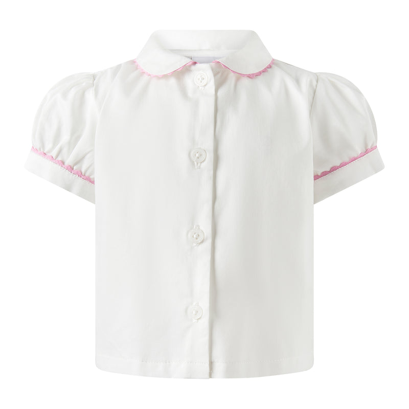 Tulip Pinafore & Blouse Set