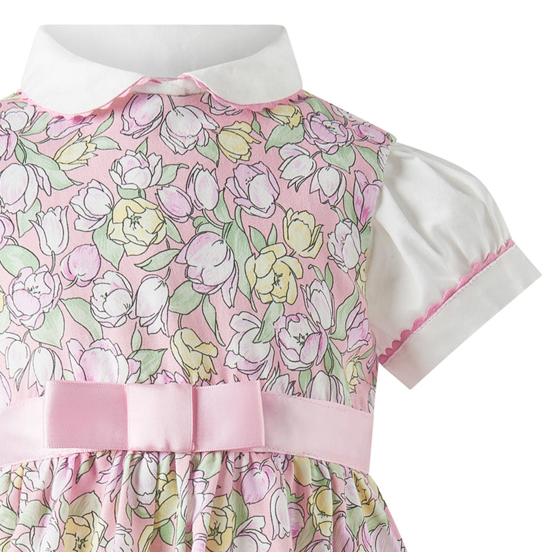 Tulip Pinafore & Blouse Set