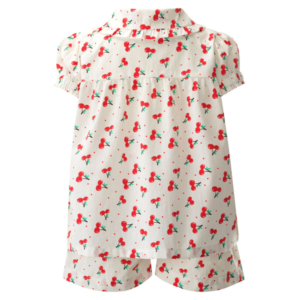 Cherry Babydoll Short Pyjamas