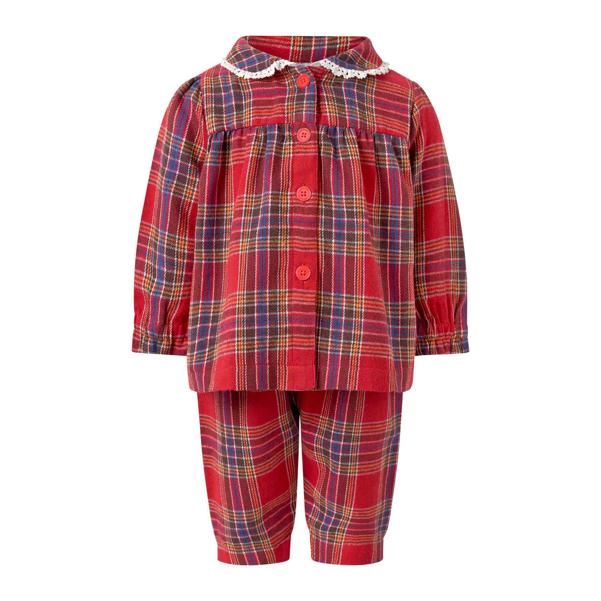 Tartan Babydoll Pyjamas
