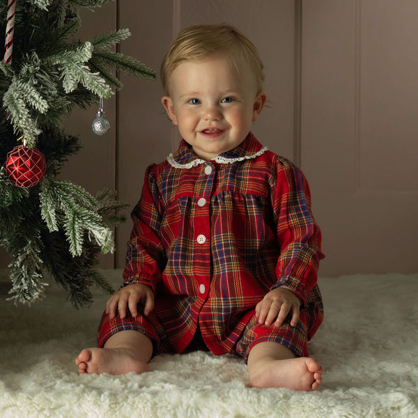 Tartan Babydoll Pyjamas