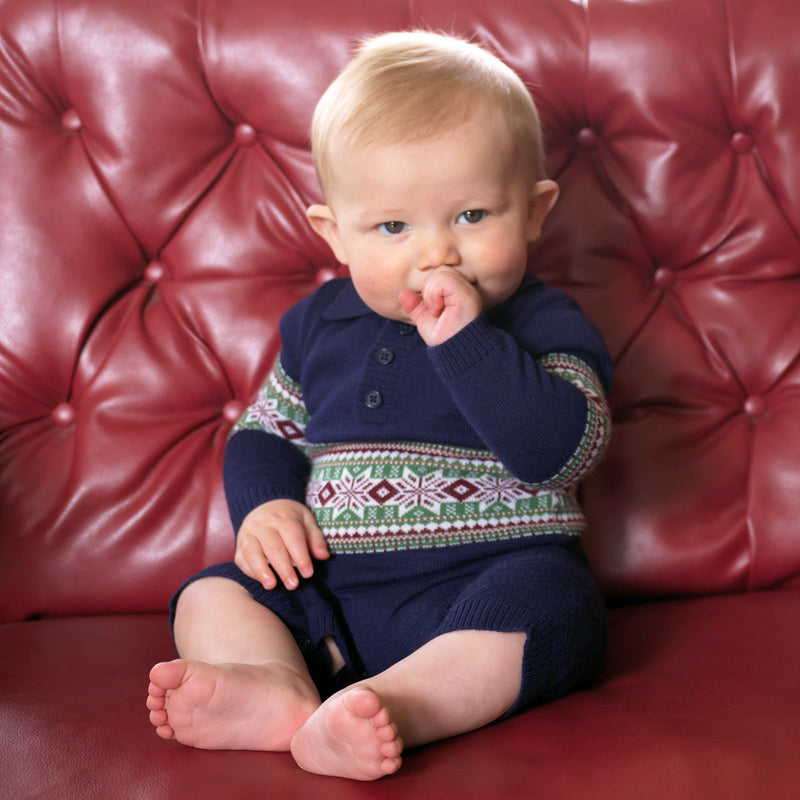 Fairisle Babysuit