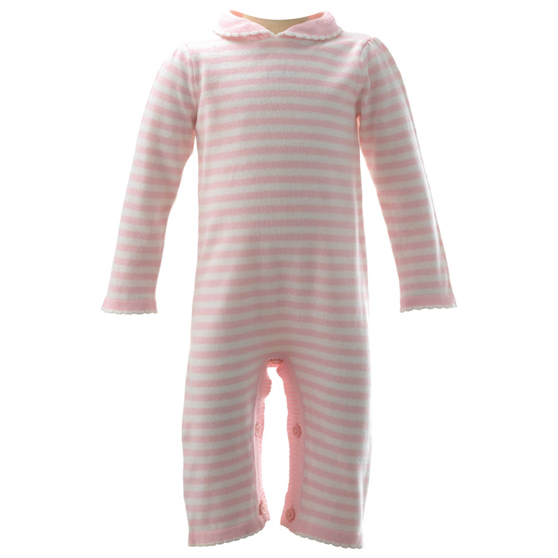 Knit Playsuit Gift Set, Pink