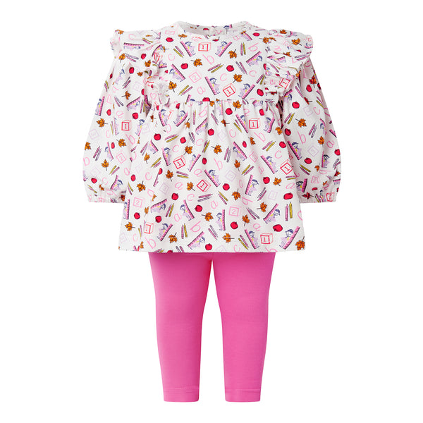 ABC Top & Leggings Set
