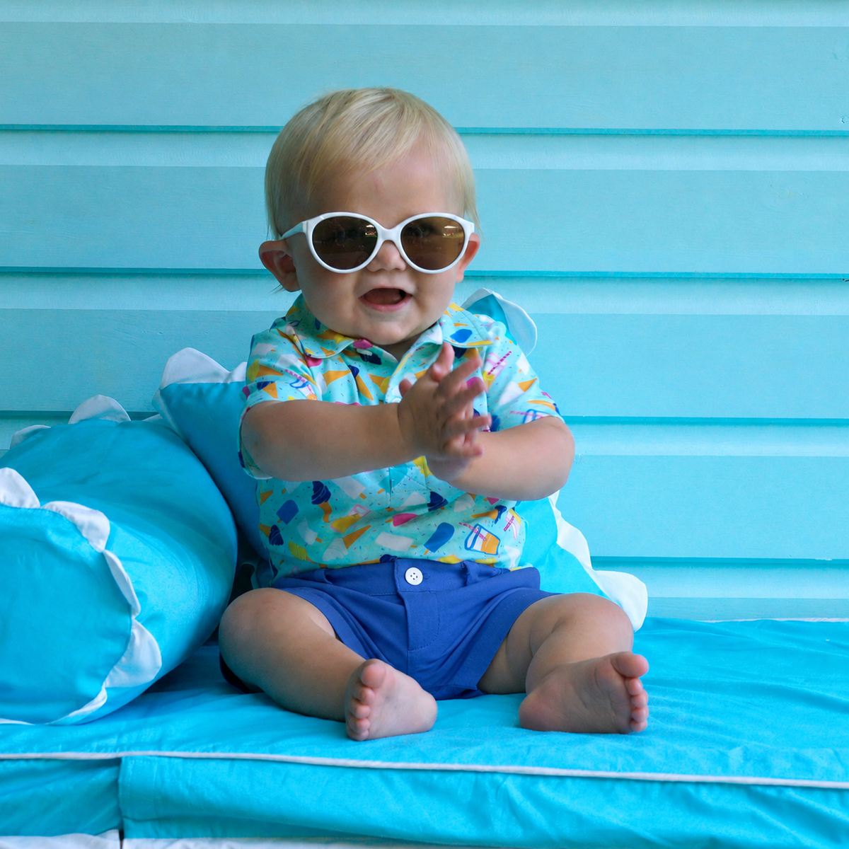 Ice Cream Polo & Short Set