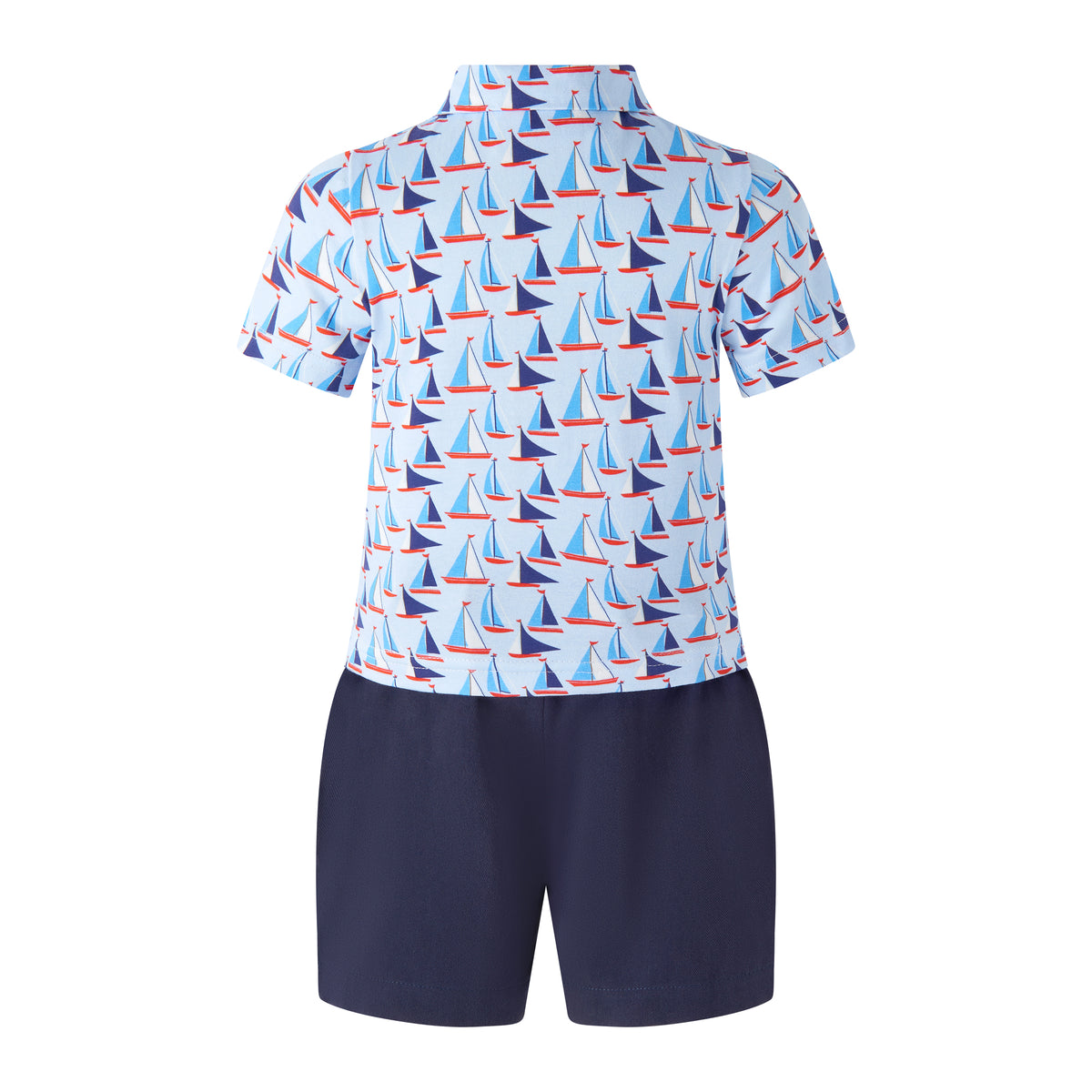 Sailboat Polo & Short Set
