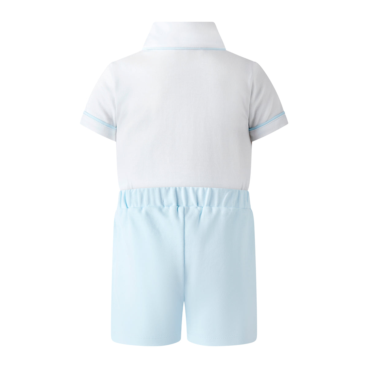 Jersey Smocked Top and Short Set