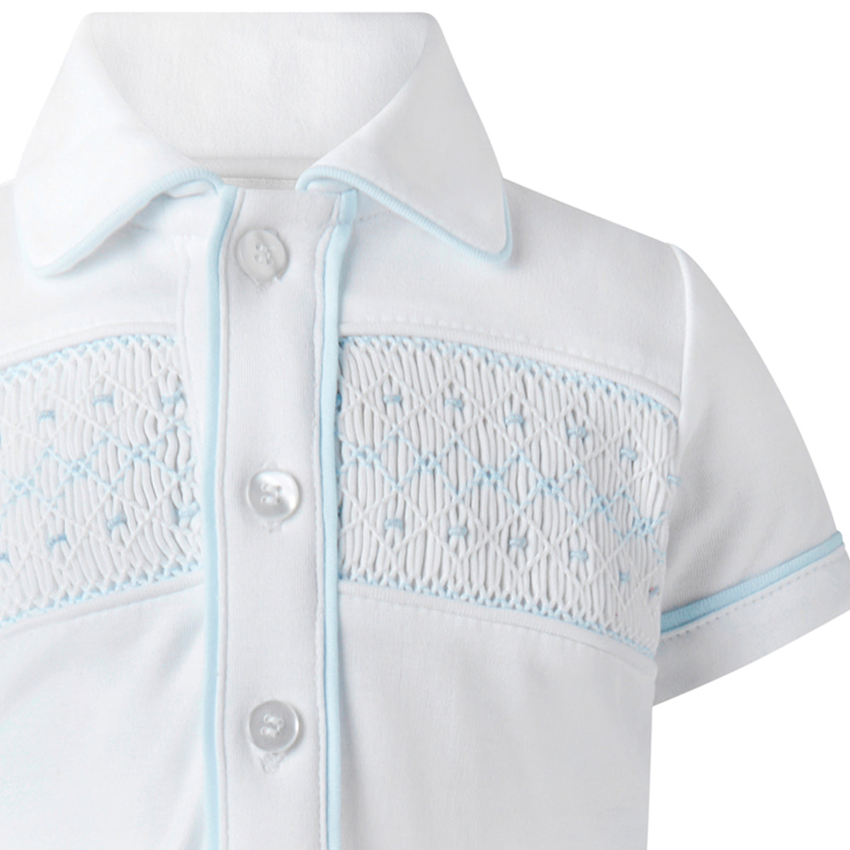Jersey Smocked Top and Short Set