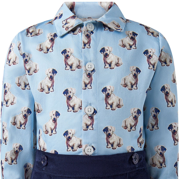 Puppy Shirt & Short Set