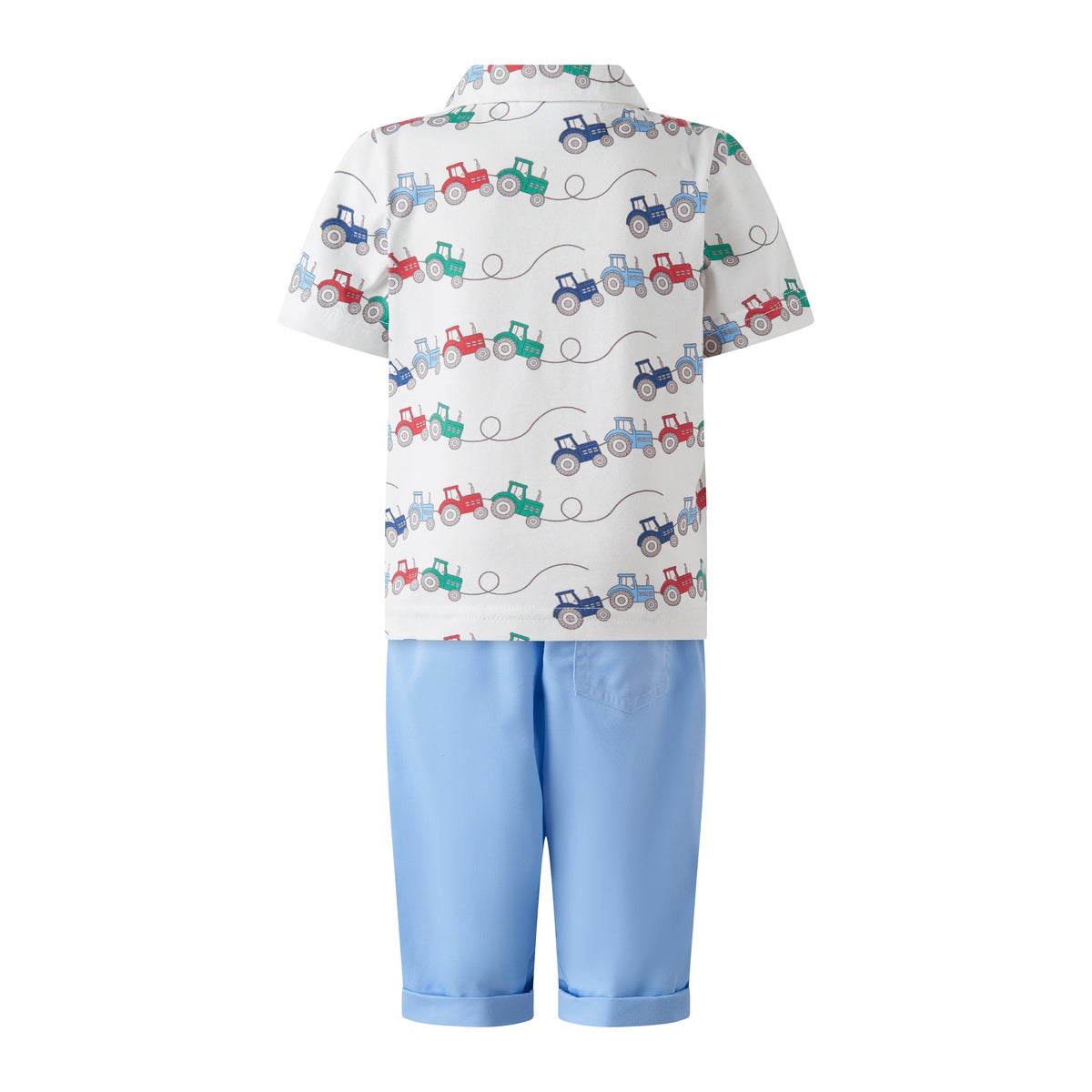 Tractor Polo and Trouser Set