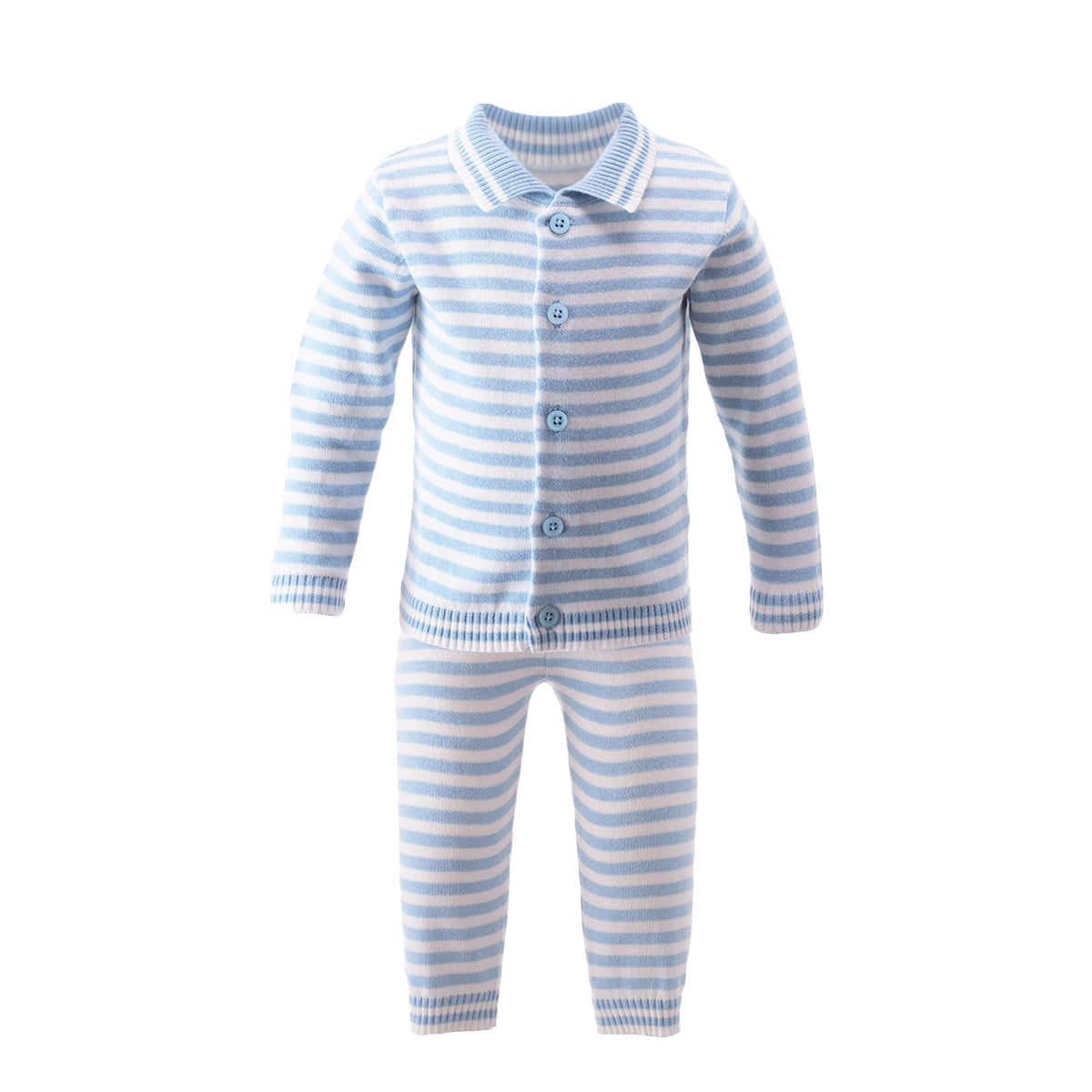 Striped Knit Set