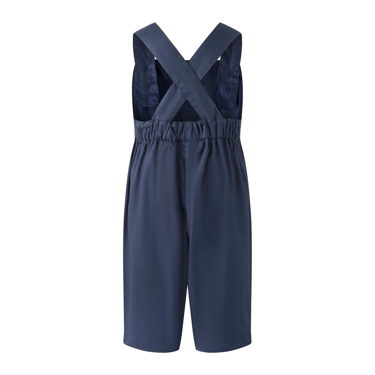 Check Shirt & Dungaree Set