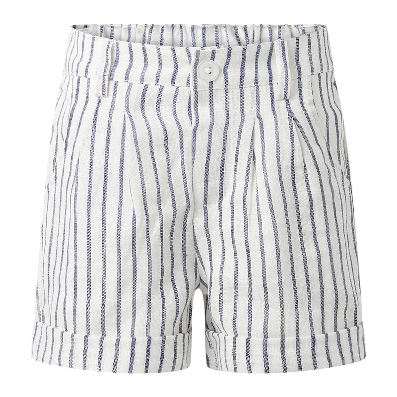 Stripe Linen Shorts