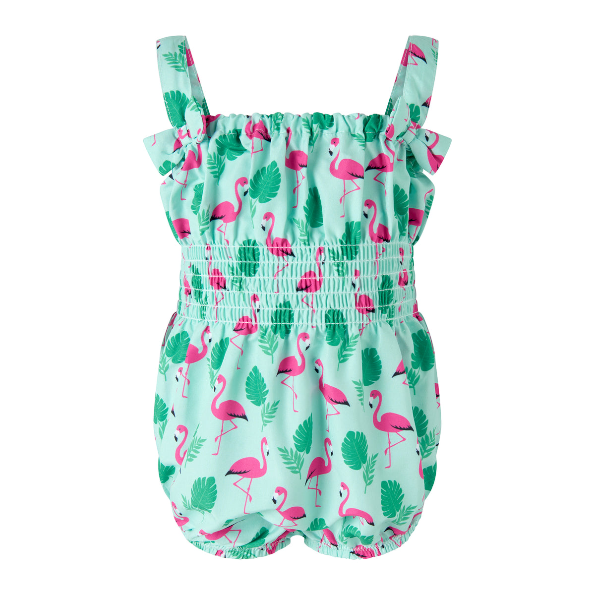 Green Flamingo Swim Bubble