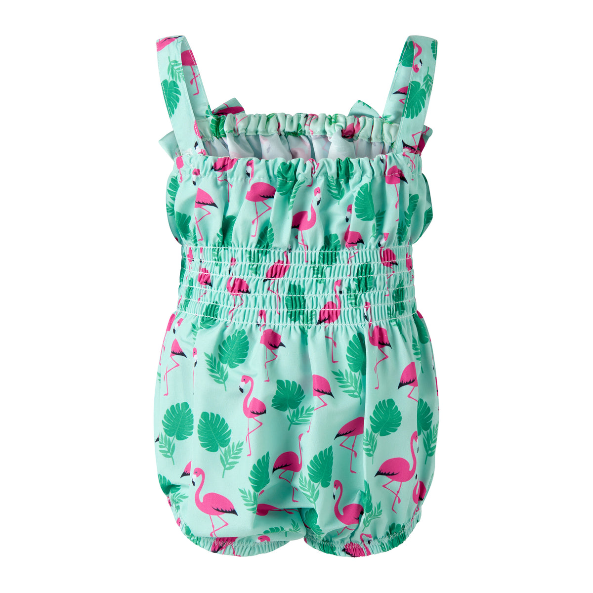 Green Flamingo Swim Bubble