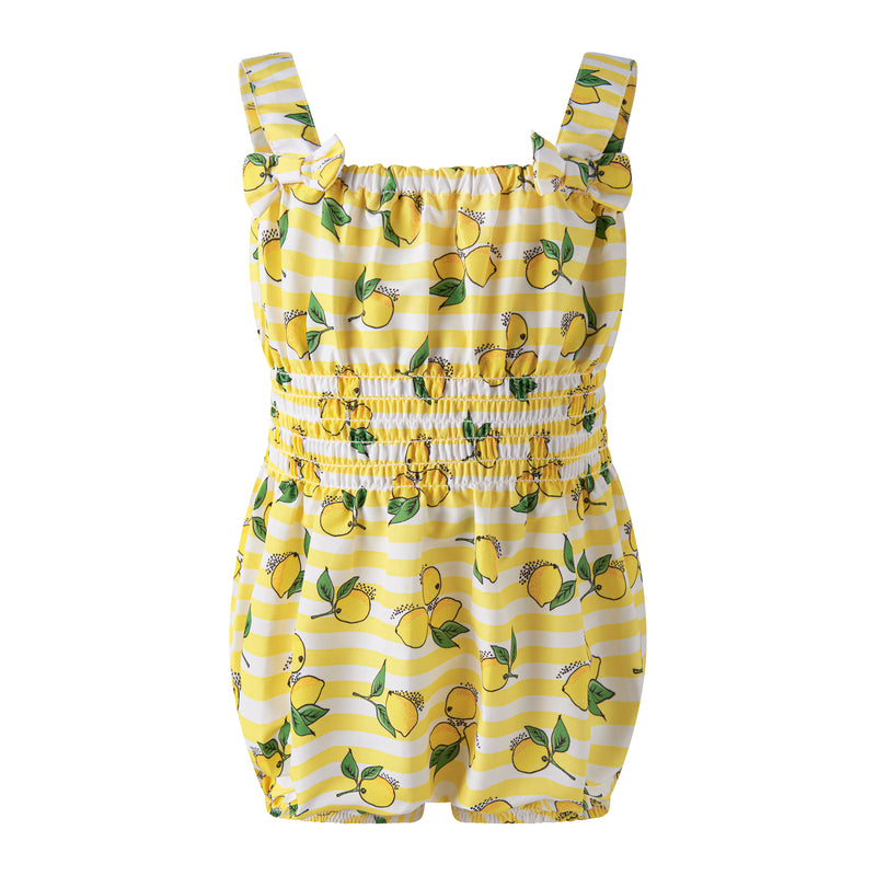 Lemon Stripe Swim Bubble