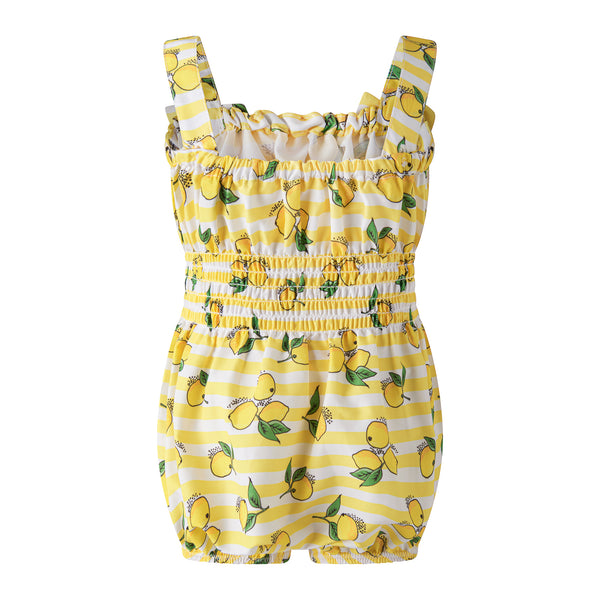Lemon Stripe Swim Bubble