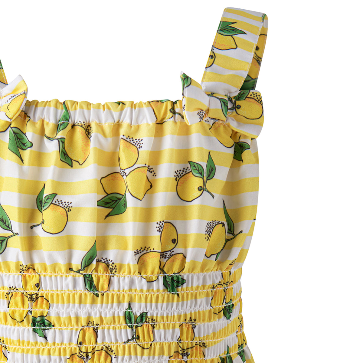 Lemon Stripe Swim Bubble