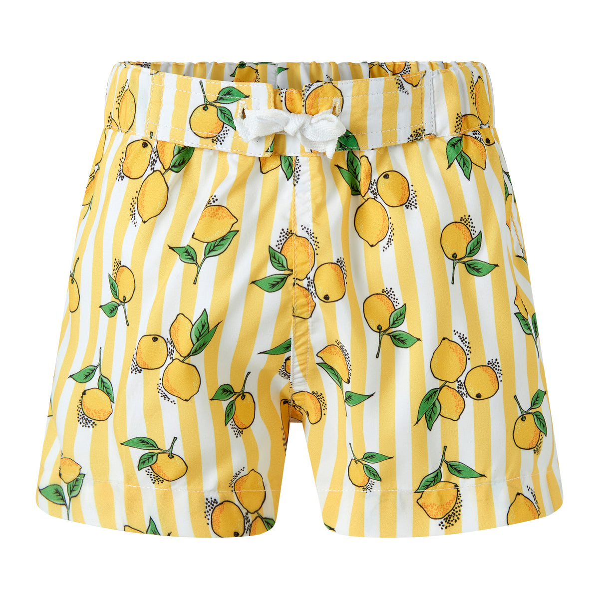 Lemon Stripe Swimshorts