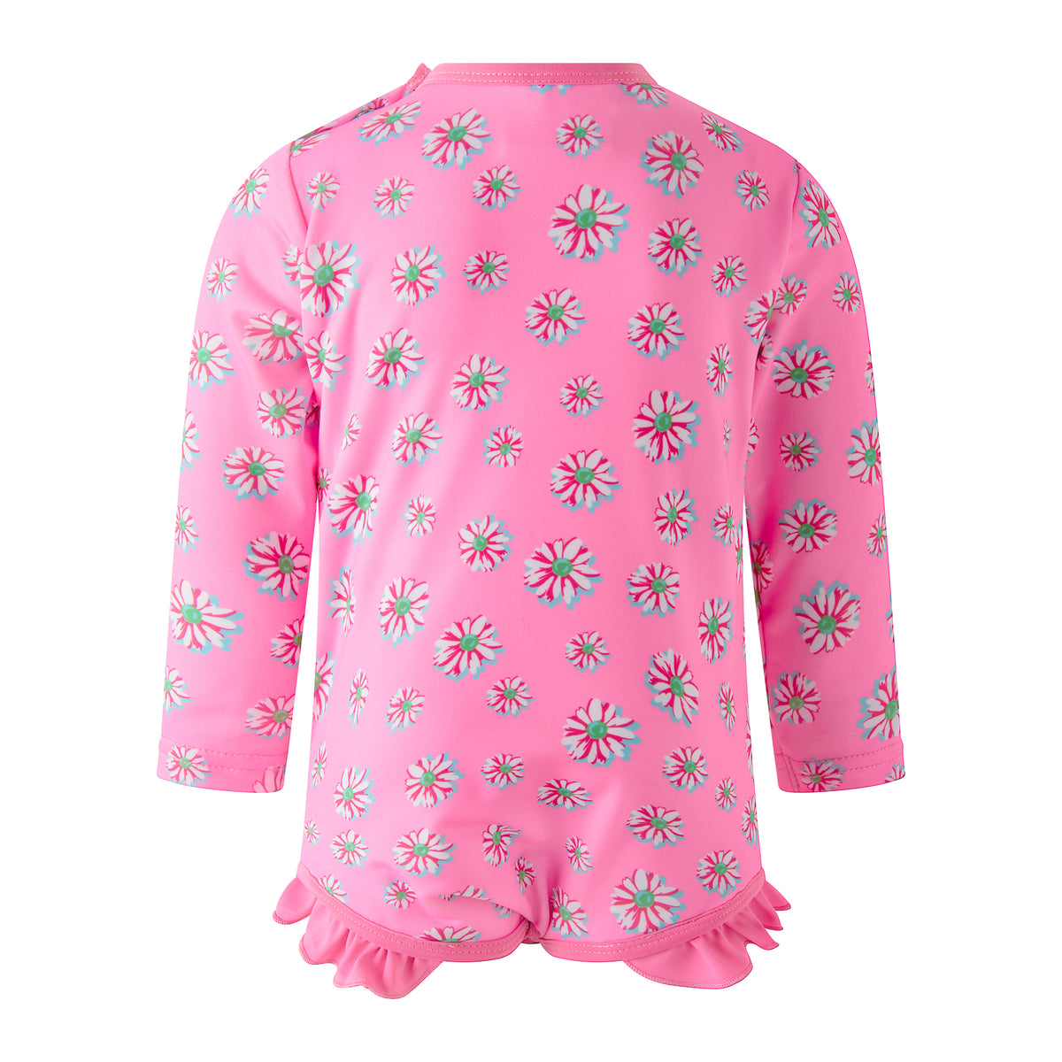 Pink Daisy Frill Rashguard