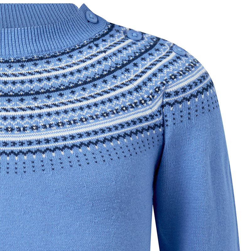 Blue Fairisle Sweater