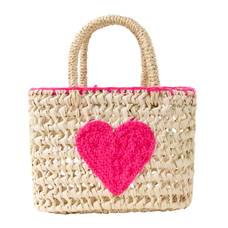 Heart Mini Beach Bag