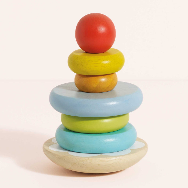 Rainbow Stacking Tower