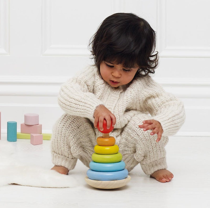 Rainbow Stacking Tower