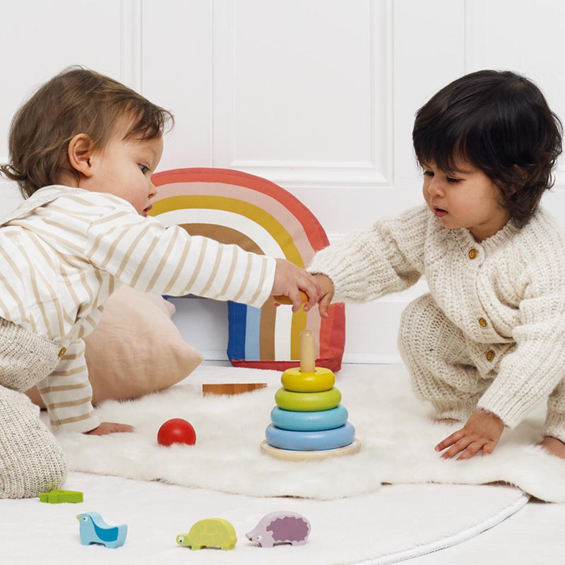 Rainbow Stacking Tower