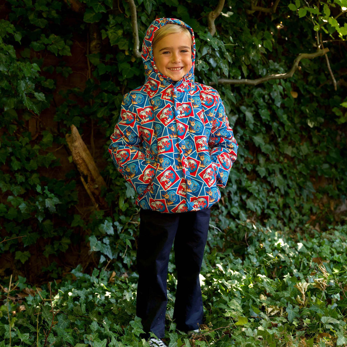 Paw Patrol Stamp Puffer Coat
