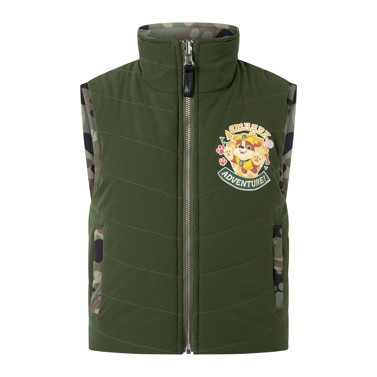 Paw Patrol Reversible Camo Gilet