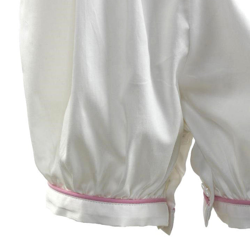 Bow Embroidered Babysuit