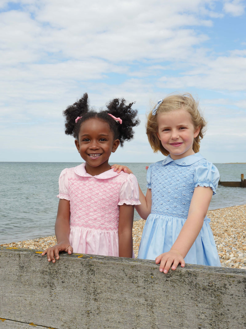 Bow Smocked Dress