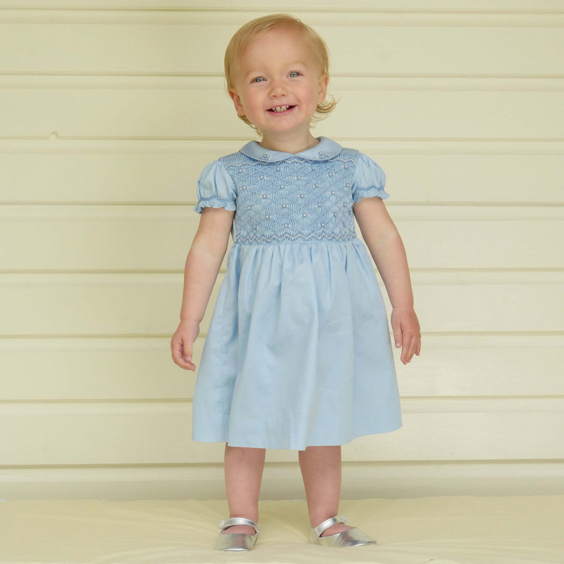 Rose Smocked Dress & Bloomers