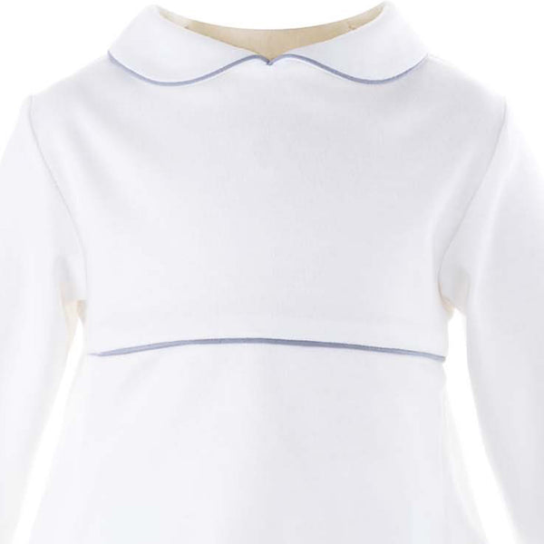 Classic Grey Trim Babygro